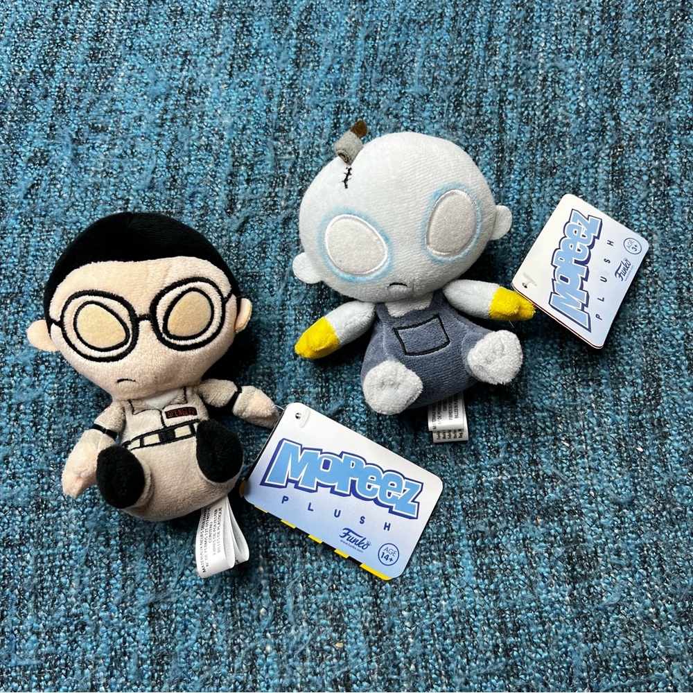 Mopeez Funko Plush Bundle Nightmare Before Christmas and Ghostbusters NWT